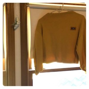 Romwe Yellow Sweater